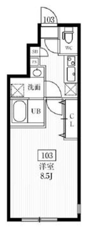 アーバンパーク宮前平ＥＡＳＴの物件間取画像